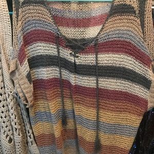 Casual beach sweater